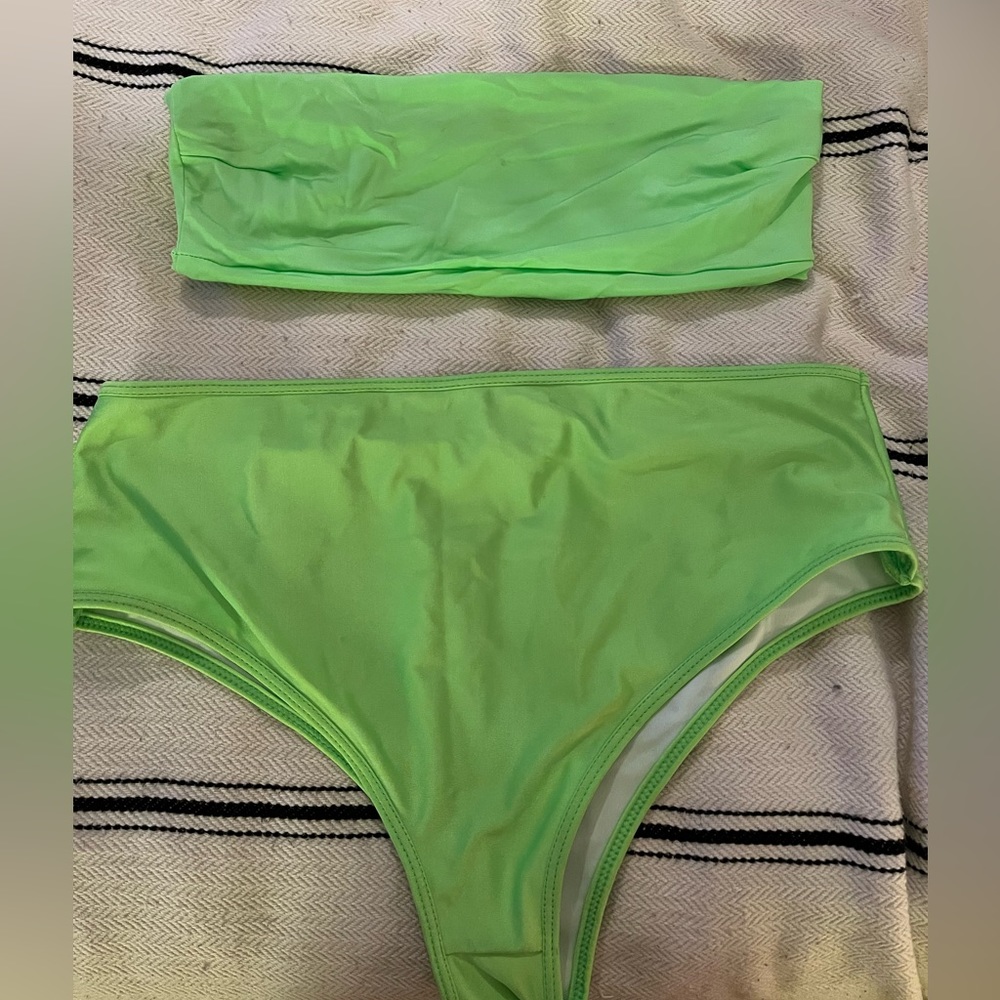 Bright green PLT bikini!!!!